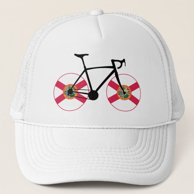Casquette Drapeau Floride Cyclisme (Devant)
