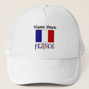 Casquette Drapeau français et français Chapeau de camion per