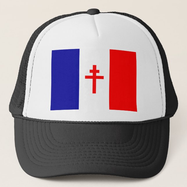 Casquette Drapeau français libre de forces (Devant)