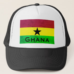 Casquette Drapeau Ghana (Afrique de l'Ouest)