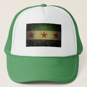 Casquette Drapeau Grungy Syrie