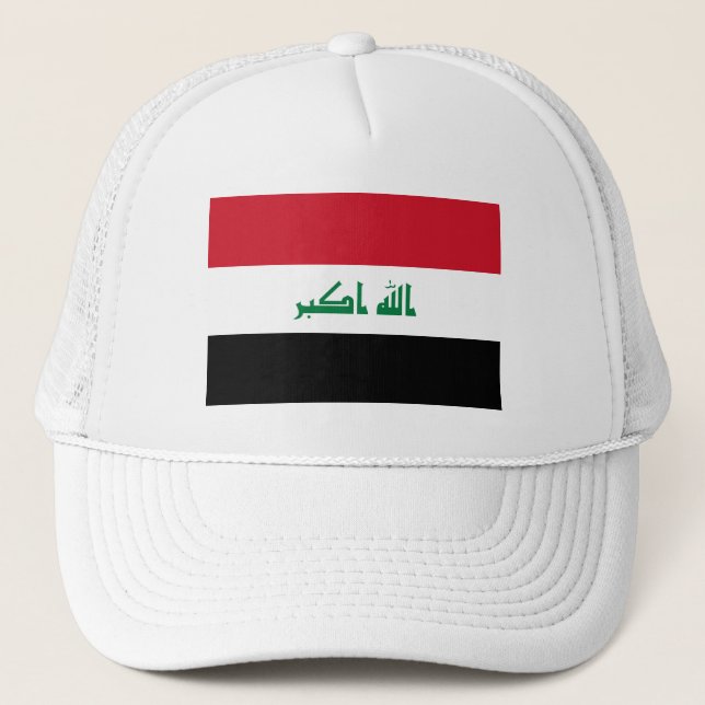 Casquette Drapeau Iraq (Devant)