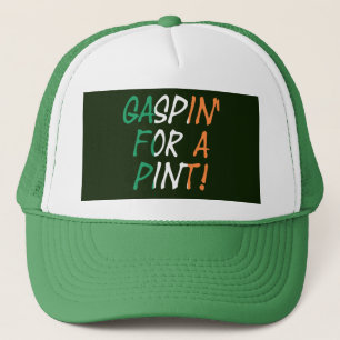 Casquette Drapeau irlandais Gaspin Pour une incrustation de