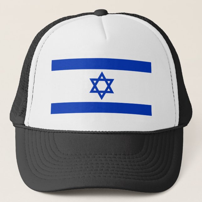 Casquette Drapeau Israël (Devant)