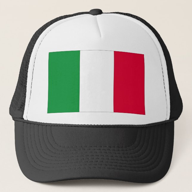 Casquette Drapeau Italie (Devant)
