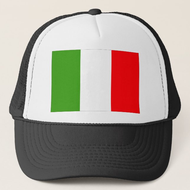 Casquette Drapeau italien (Devant)