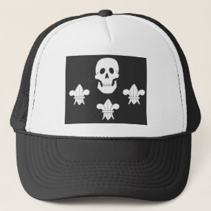 CASQUETTE DRAPEAU JOLLY ROGER ET TROIS LIEUX