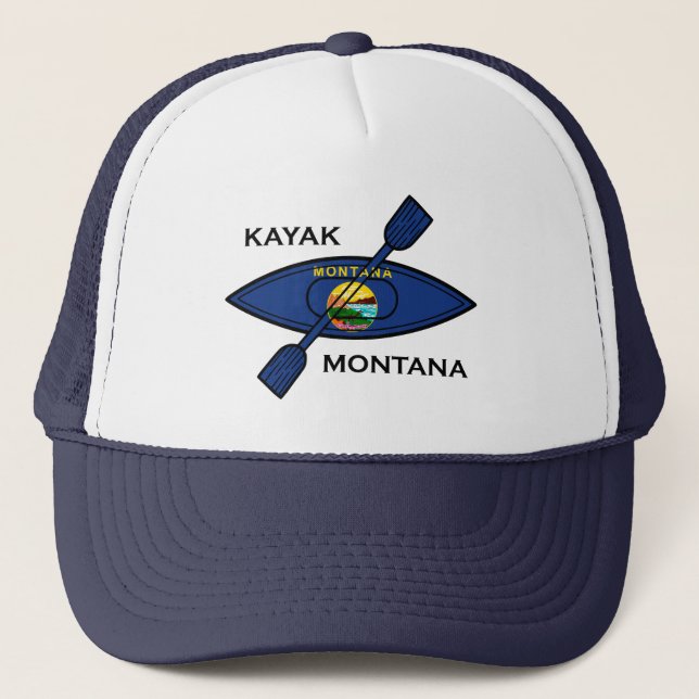Casquette Drapeau Kayak Montana (Devant)