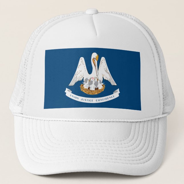 CASQUETTE DRAPEAU LOUISIANA (Devant)