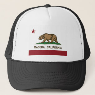 Casquette drapeau madera de la Californie