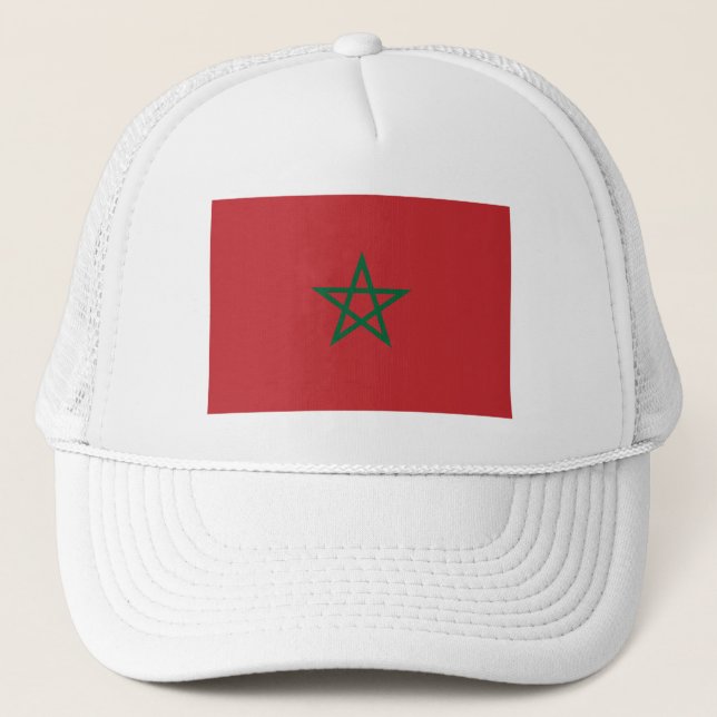 Casquette Drapeau Maroc (Devant)