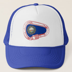Casquette Drapeau New Hampshire Escalade carabiner