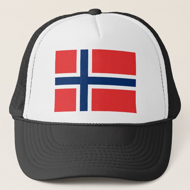 Casquette Drapeau norvégien (Devant)