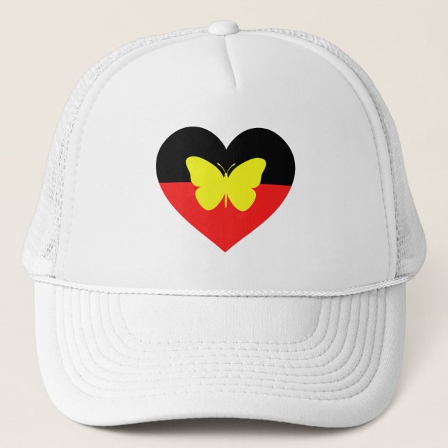 Casquette Drapeau papillon autochtone (Devant)