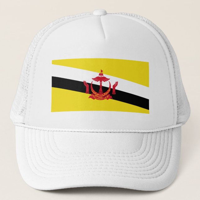 Casquette Drapeau patriotique de Brunei (Devant)