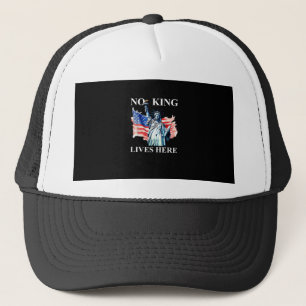 Casquette Drapeau patriotique de la liberté « Aucun roi ne v