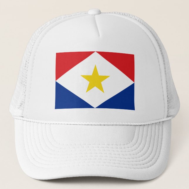 Casquette Drapeau Saba (Devant)