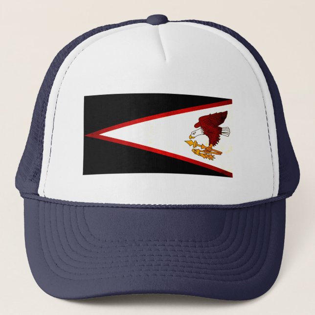 Casquette Drapeau Samoan énervé moderne (Devant)