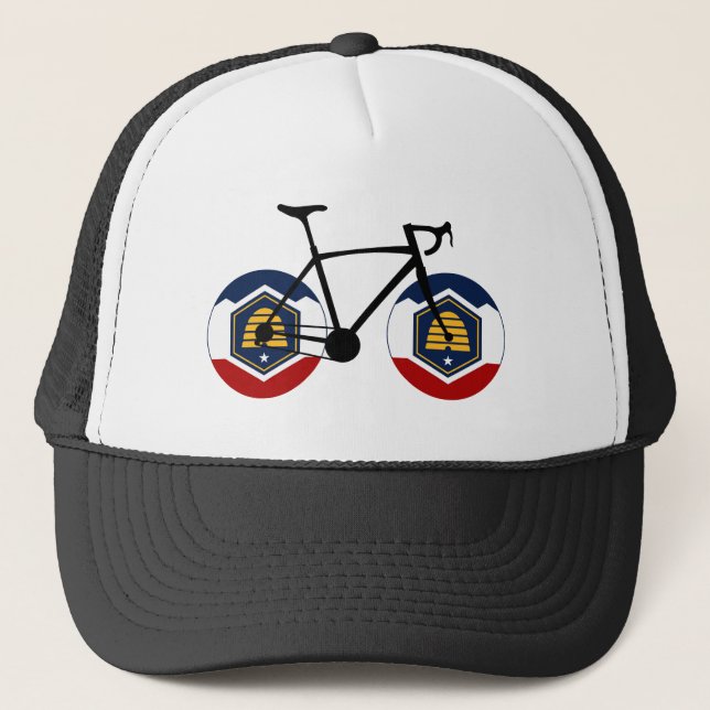 Casquette Drapeau Utah Cyclisme (Devant)