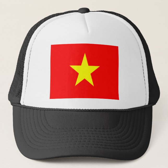Casquette drapeau vietnam (Devant)