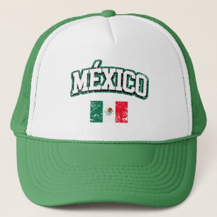 Casquette Drapeau Vintage du Mexique
