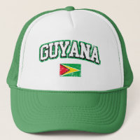 Drapeau Vintage Guyana