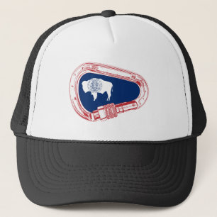 Casquette Drapeau Wyoming Escalade Carabiner