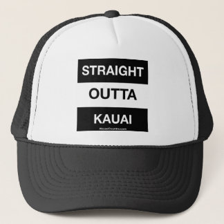 Casquette droit de camionneur d'Outta Kauai