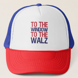 Casquette Drôle À La Fenêtre Vers La Walz