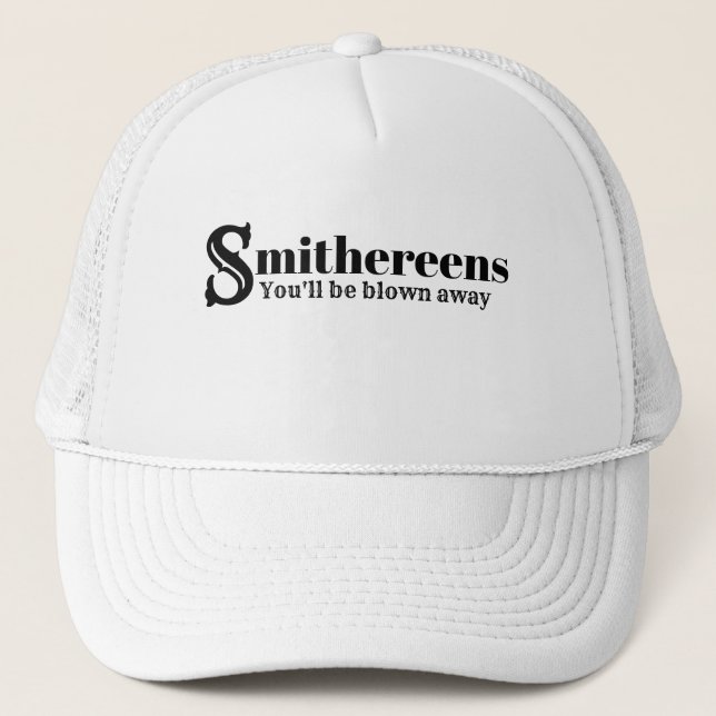 Casquette Drôle cadeau de nouveauté pour papa SMITHEREENS BL (Devant)