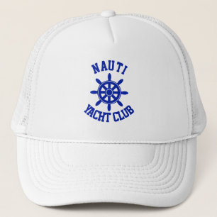 Casquette Drôle coquin yacht club camionneur chapeau