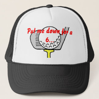 Casquette drôle de golf