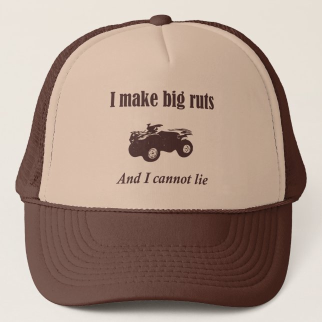 Casquette drôle de pays de la voiture à quatre (Devant)