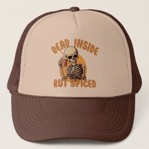 Casquette Drôle épice Citrouille, Mort à l'intérieur mais ép