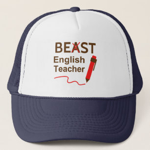 Casquette Drôle et fou, bête ou meilleur professeur d'anglai