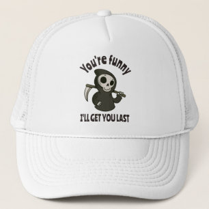Casquette Drôle Grim Reaper Squelette Halloween Costume