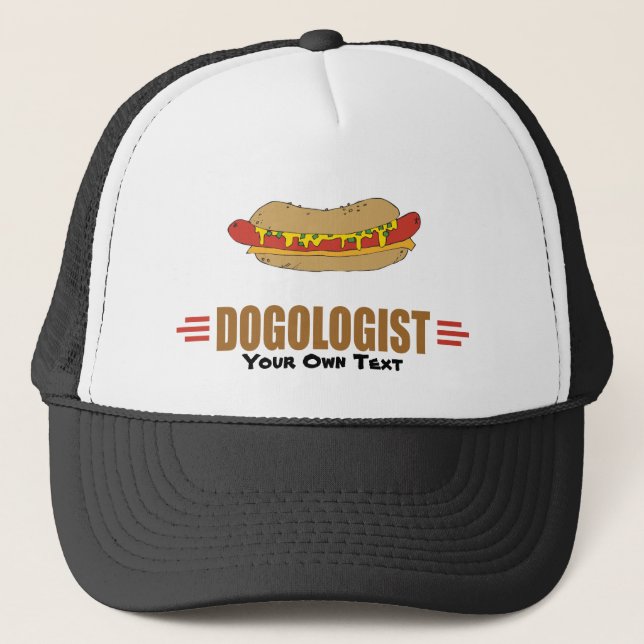 Casquette Drôle Hot Dog (Devant)