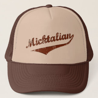 Casquette drôle irlando-italienne Micktalian vinta