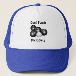 Casquette Drôle Ne Touche Pas Mes Boules De Pelouse,
