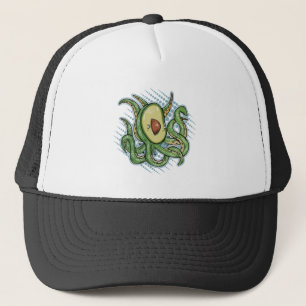 Casquette Drôle Octopus Avocado