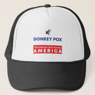 Casquette Drôle Pox D'Âne La Maladie Détruisant L'Amérique