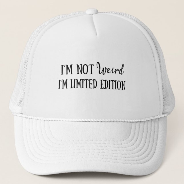 Casquette Drôle sarcastique provocation introvertie citation (Devant)