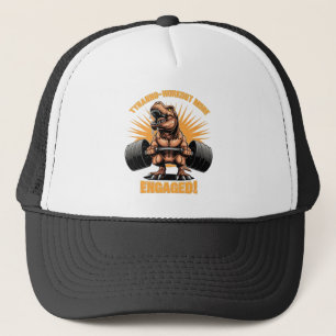 Casquette Drôle T Rex Dinosaur Entraînement Fitness Exercice