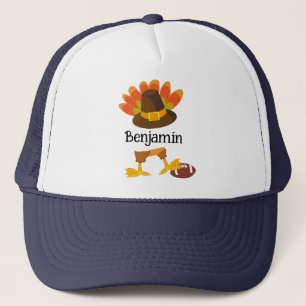 Casquette Drôle Thanksgiving Football Turquie Custom