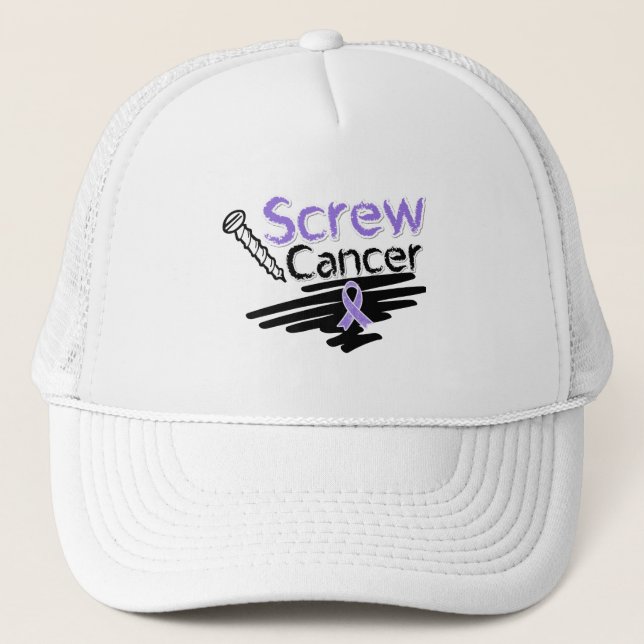 Casquette Drôle vis le cancer du lymphome de Hodgkin (Devant)