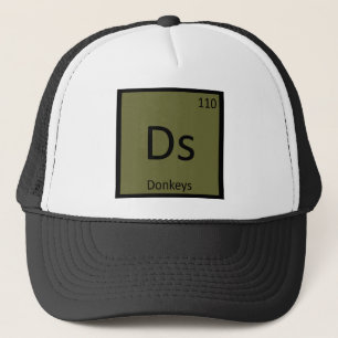 Casquette Ds - Ânes Chimie Tableau Périodique Élément