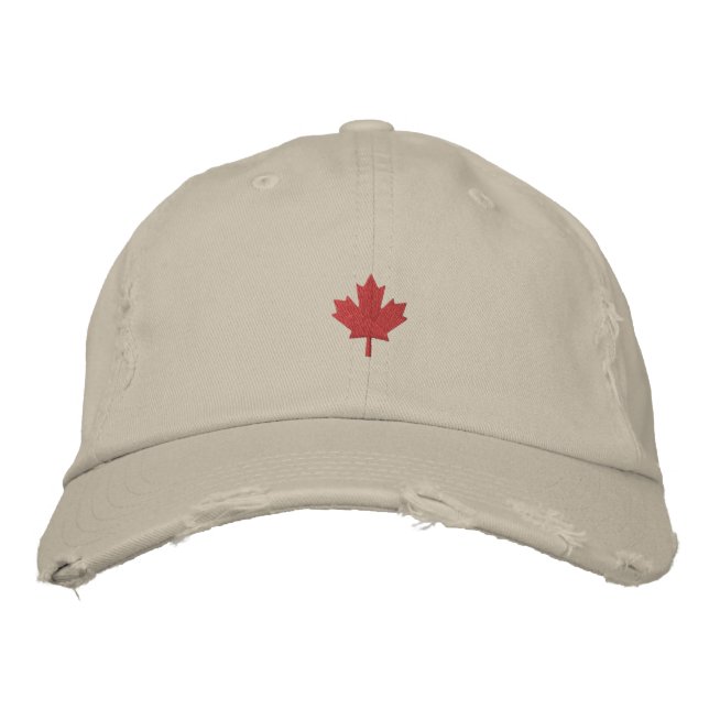 Casquette du Canada - Casquette de la feuille d'ér (Devant)