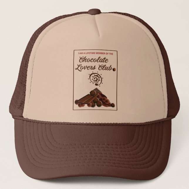 Casquette du Club des amateurs de chocolat (Devant)