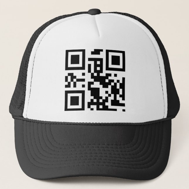 Casquette du code QR "call me" (Devant)