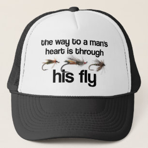 Casquette du coeur de l'homme de poissons de